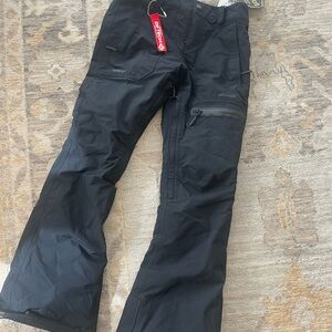 Volcom NWT Insulated Black Ski Snowboard Pants